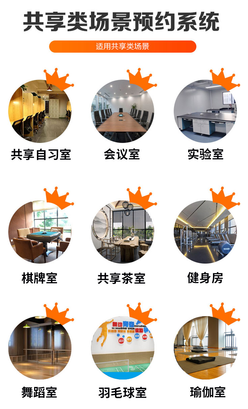 共享場(chǎng)景預約系統1